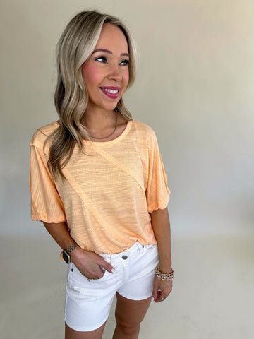 Ray Of Sunshine Knit Top