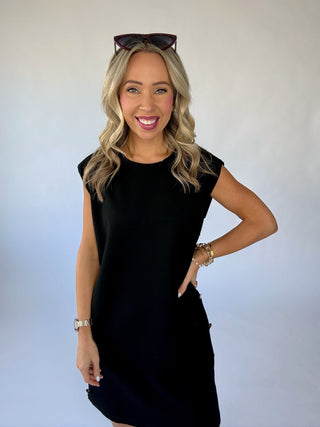 Make It Look Easy Dress - Black