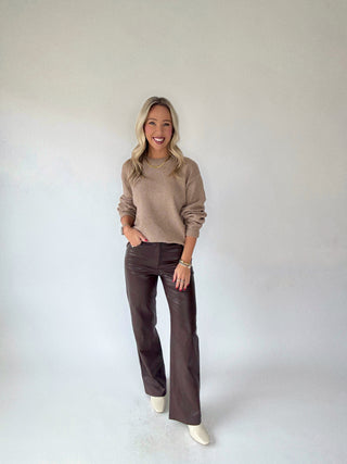 City Soft Sweater - Mocha