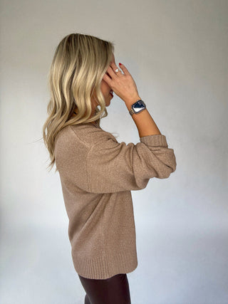 City Soft Sweater - Mocha