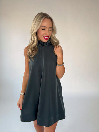 The Holiday Soirée Dress - Black