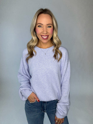 City Soft Sweater - Sky Blue