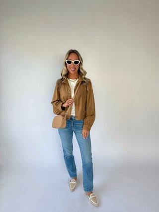 SANCTUARY Charlotte Suede Jacket - Cartouche