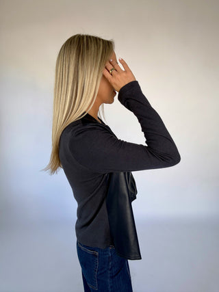 Consider Me Convinced Jacket - Dark Navy