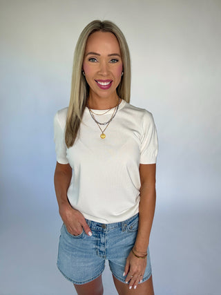 A Soft Surprise Top - Ivory