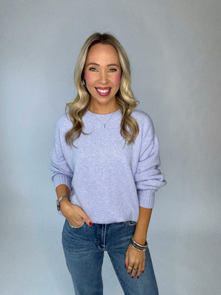 City Soft Sweater - Sky Blue