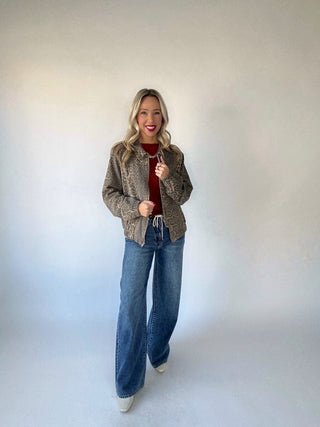 Chic Instincts Leopard Jacket