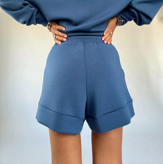 VARLEY Atrium High Rise Short - Bijou Blue