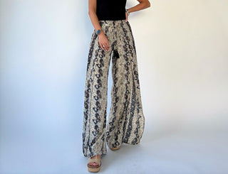All Eyes On Me Faux Wrap Pant