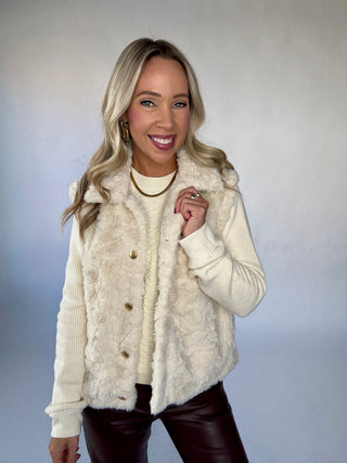 The Frosted Faux Fur Jacket
