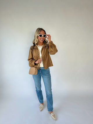 SANCTUARY Charlotte Suede Jacket - Cartouche