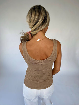 Call Me Later Knit Tank