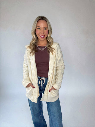 Destined for Style Hooded Cardigan