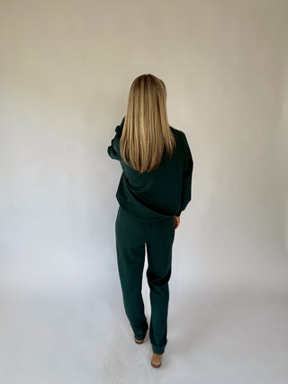 VARLEY Hawley Half Zip Sweat - Ponderosa Pine