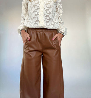 The Lennox Vegan Leather Pant