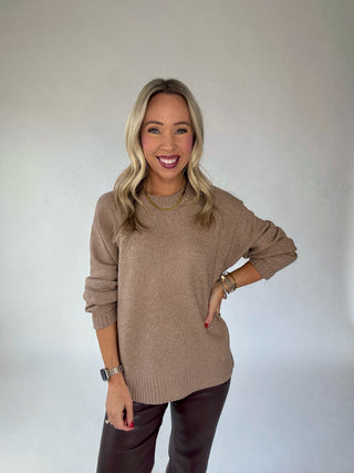 City Soft Sweater - Mocha