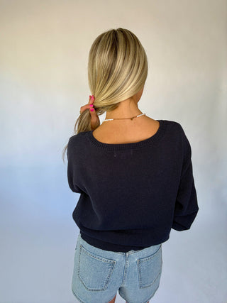 Patriotic Puppy Lightweight Knit Top