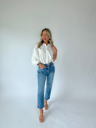Pure Intentions Top - Off White