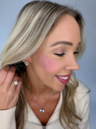 The Eclipse Pearl & Diamond Earrings