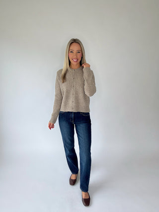 Timeless Appeal Cardigan - Beige