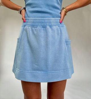 Sun Seeker Skort - Aqua Splash