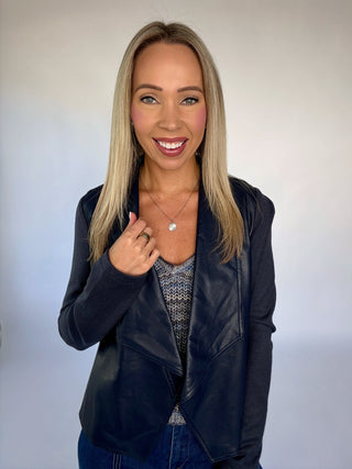 Consider Me Convinced Jacket - Dark Navy
