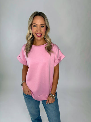 Cool & Collected Top - Pink