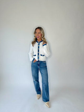 Clubhouse Chic Cardigan