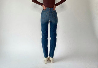 After Dark High Rise Straight Jean