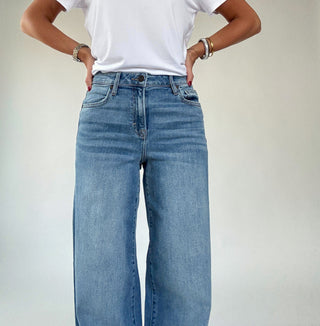 Nori High Rise Wide Leg Jeans
