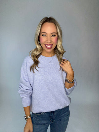 City Soft Sweater - Sky Blue