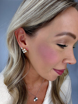 The Eclipse Pearl & Diamond Earrings