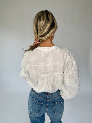 Pure Intentions Top - Off White