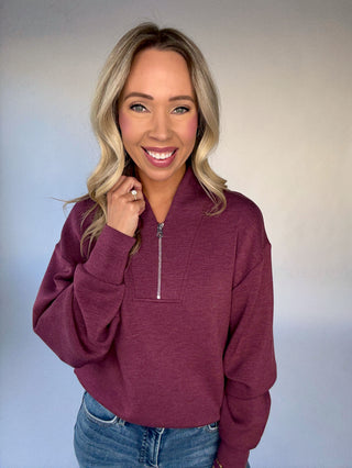 VARLEY Davidson Sweat - Sassafras Marl