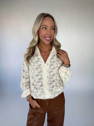 Heritage Jacquard Blouse