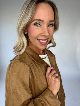 SANCTUARY Charlotte Suede Jacket - Cartouche