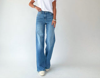 Nori High Rise Wide Leg Jeans