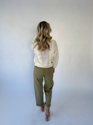 Pure Perfection Knit Top - Cream