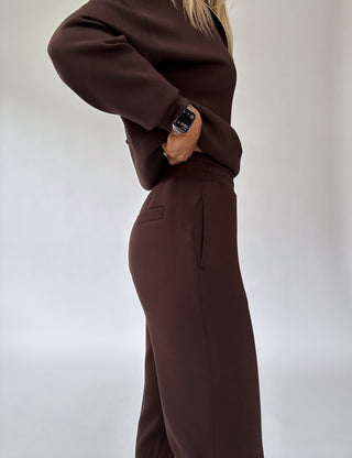 VARLEY The Slim Cuff Pant 25" - Coffee Bean