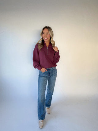 VARLEY Davidson Sweat - Sassafras Marl