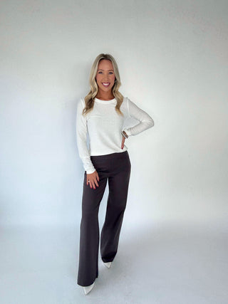 SANCTUARY Runway Ponte Trouser