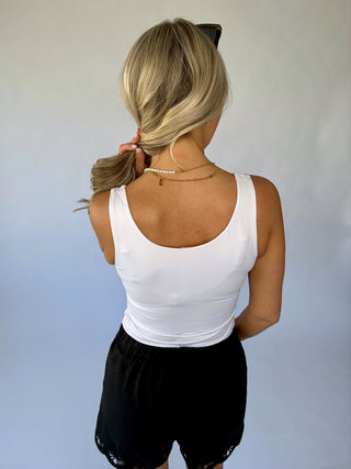A Step Ahead Tank - White