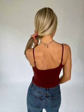 Love Note Princess Seam Bralette - Mulberry