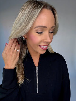 Camden Hoop Earrings - Silver