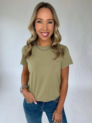 The Soft Focus Tee - Sage