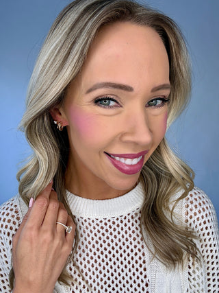 Layered Huggie Hoop - Gold