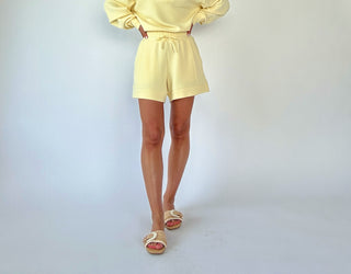 VARLEY Atrium High Rise Shorts - Anise Flower