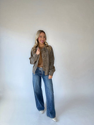 Flirty & Fun Knit Top - Caramel