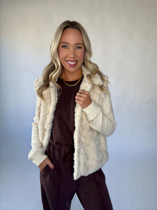 The Frosted Faux Fur Jacket