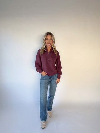 VARLEY Davidson Sweat - Sassafras Marl